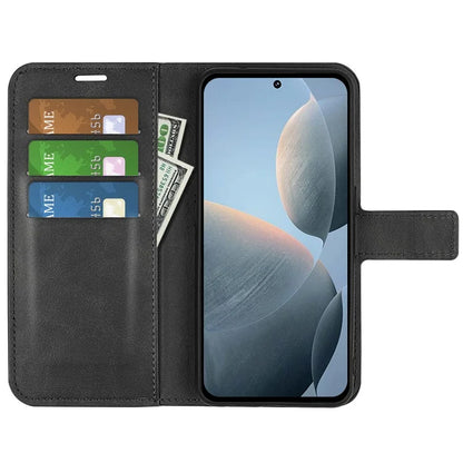 For Xiaomi Redmi K70E 5G / Poco X6 Pro 5G Case Shockproof PU Leather Card Holder Phone Cover