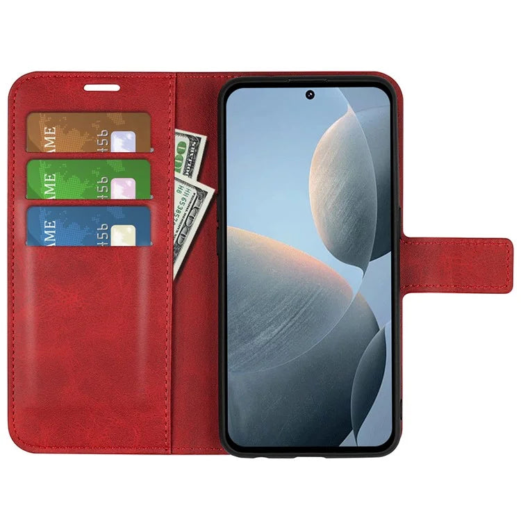 For Xiaomi Redmi K70E 5G / Poco X6 Pro 5G Case Shockproof PU Leather Card Holder Phone Cover