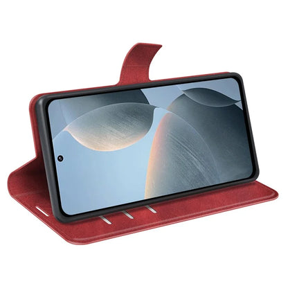 For Xiaomi Redmi K70E 5G / Poco X6 Pro 5G Case Shockproof PU Leather Card Holder Phone Cover