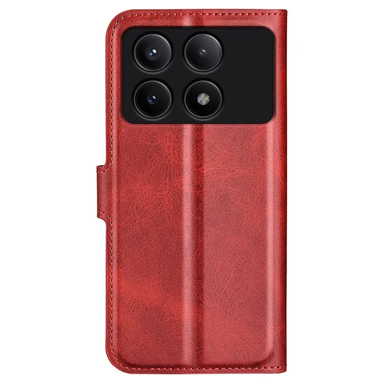 For Xiaomi Redmi K70E 5G / Poco X6 Pro 5G Case Shockproof PU Leather Card Holder Phone Cover
