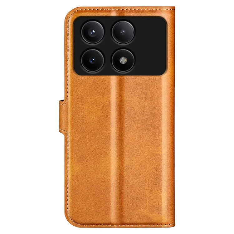 For Xiaomi Redmi K70E 5G / Poco X6 Pro 5G Case Shockproof PU Leather Card Holder Phone Cover