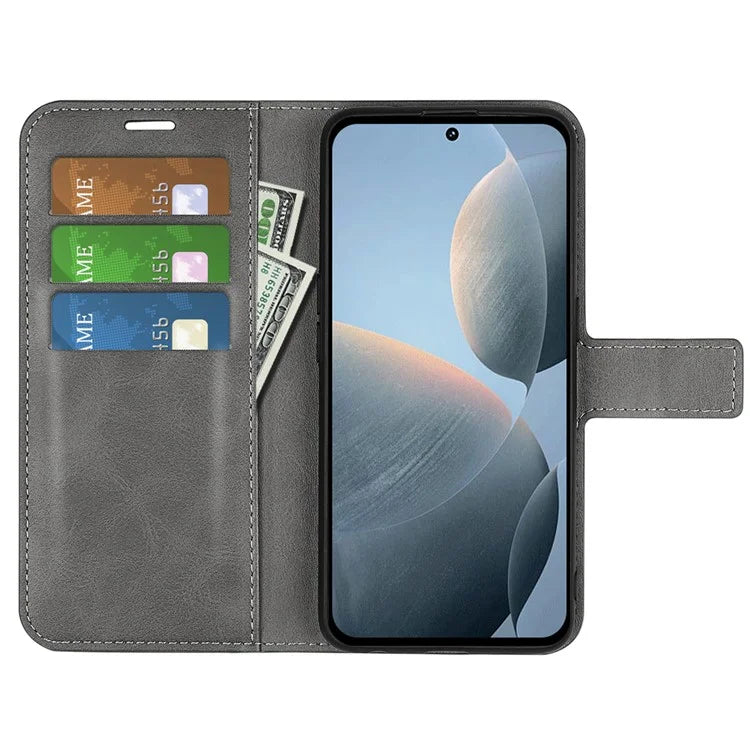 For Xiaomi Redmi K70E 5G / Poco X6 Pro 5G Case Shockproof PU Leather Card Holder Phone Cover