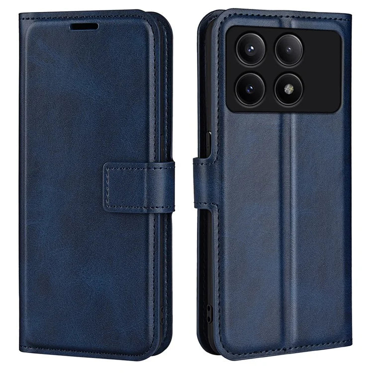 For Xiaomi Redmi K70E 5G / Poco X6 Pro 5G Case Shockproof PU Leather Card Holder Phone Cover