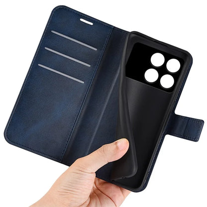 For Xiaomi Redmi K70E 5G / Poco X6 Pro 5G Case Shockproof PU Leather Card Holder Phone Cover