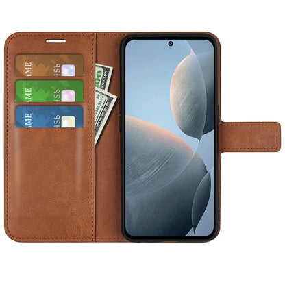 For Xiaomi Redmi K70E 5G / Poco X6 Pro 5G Case Shockproof PU Leather Card Holder Phone Cover
