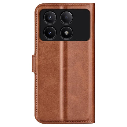 For Xiaomi Redmi K70E 5G / Poco X6 Pro 5G Case Shockproof PU Leather Card Holder Phone Cover
