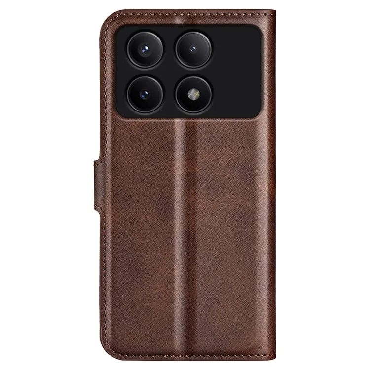 For Xiaomi Redmi K70E 5G / Poco X6 Pro 5G Case Shockproof PU Leather Card Holder Phone Cover