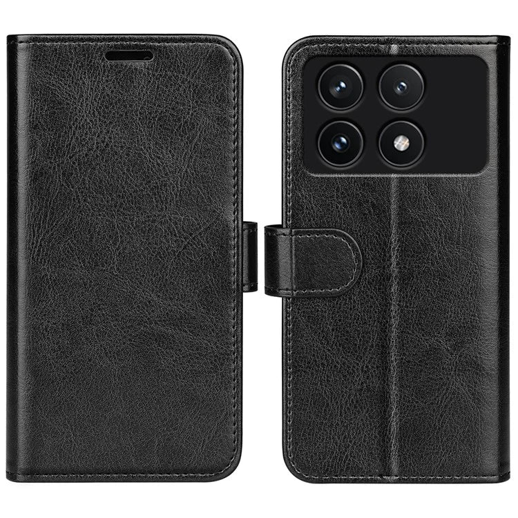 For Xiaomi Redmi K70 5G / K70 Pro 5G Case Crazy Horse Texture Leather Wallet Folio Cover