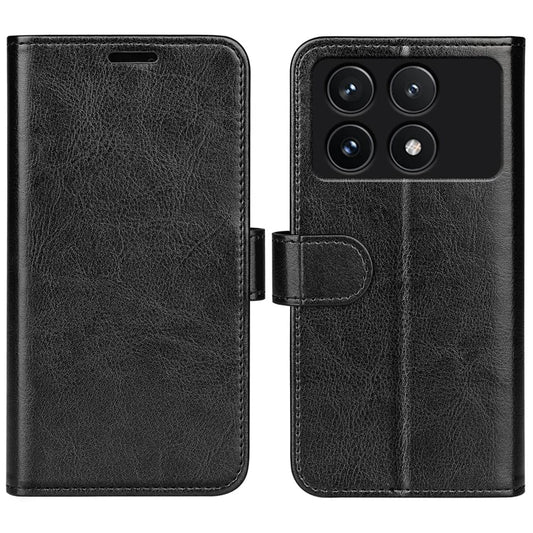 For Xiaomi Redmi K70 5G / K70 Pro 5G Case Crazy Horse Texture Leather Wallet Folio Cover