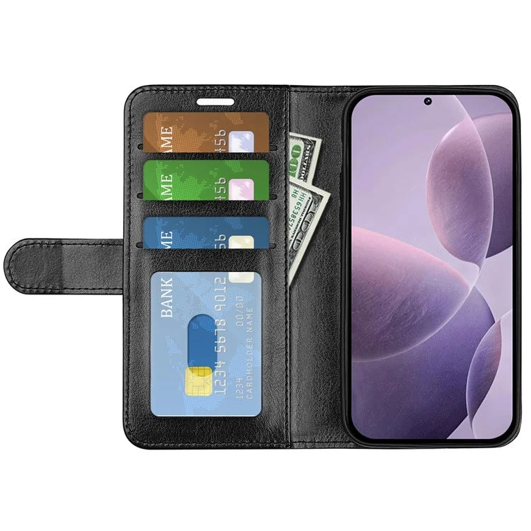 For Xiaomi Redmi K70 5G / K70 Pro 5G Case Crazy Horse Texture Leather Wallet Folio Cover