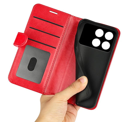 For Xiaomi Redmi K70 5G / K70 Pro 5G Case Crazy Horse Texture Leather Wallet Folio Cover