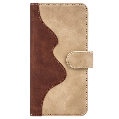 For Xiaomi Redmi K70 5G /  K70 Pro 5G Leather Case Stand Function Color Splicing Wallet Cover