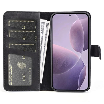 For Xiaomi Redmi K70 5G /  K70 Pro 5G Leather Case Stand Function Color Splicing Wallet Cover
