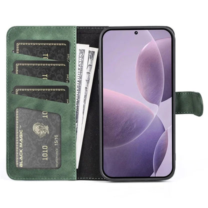For Xiaomi Redmi K70 5G /  K70 Pro 5G Leather Case Stand Function Color Splicing Wallet Cover