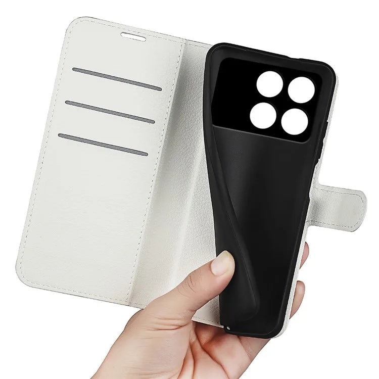 For Xiaomi Redmi K70 5G / K70 Pro 5G Case PU Leather Card Slots Pocket Stand Phone Cover