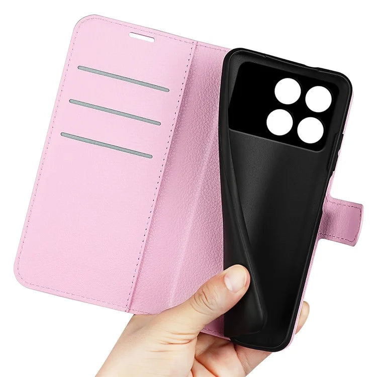 For Xiaomi Redmi K70 5G / K70 Pro 5G Case PU Leather Card Slots Pocket Stand Phone Cover
