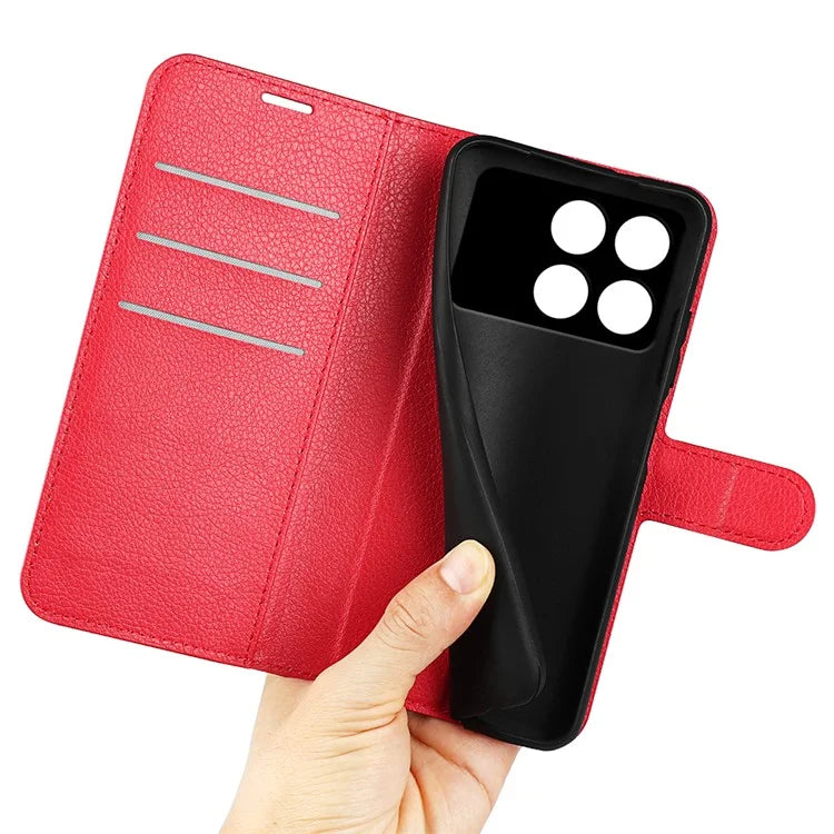 For Xiaomi Redmi K70 5G / K70 Pro 5G Case PU Leather Card Slots Pocket Stand Phone Cover