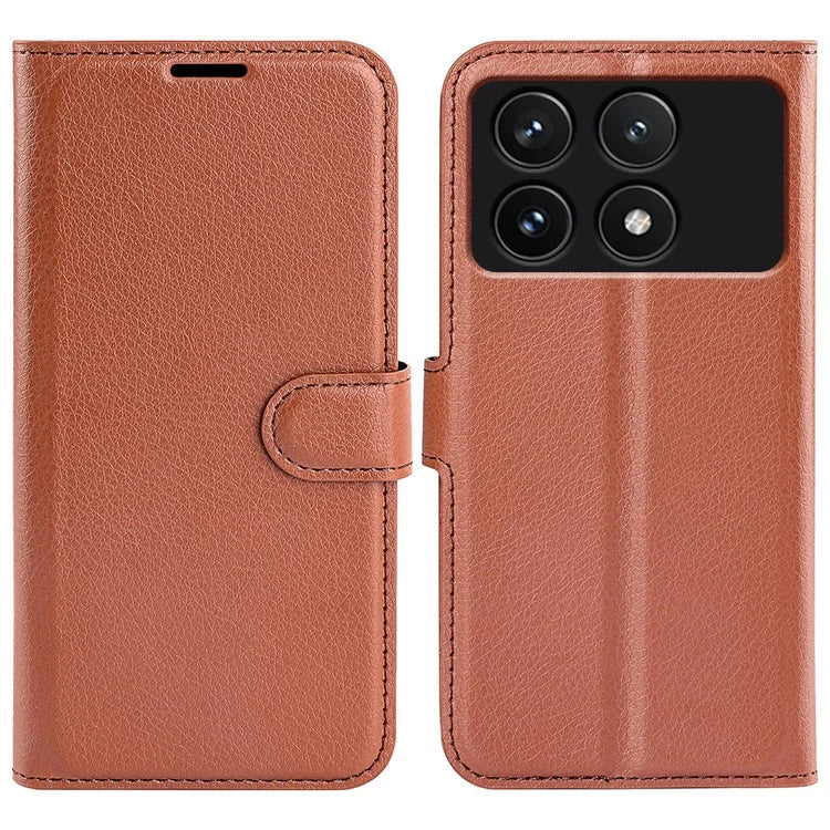 For Xiaomi Redmi K70 5G / K70 Pro 5G Case PU Leather Card Slots Pocket Stand Phone Cover