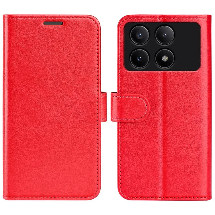 For Xiaomi Redmi K70E 5G / Poco X6 Pro 5G Case Viewing Stand Leather Phone Cover