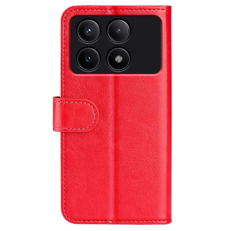 For Xiaomi Redmi K70E 5G / Poco X6 Pro 5G Case Viewing Stand Leather Phone Cover