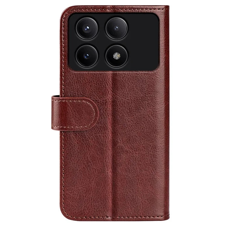 For Xiaomi Redmi K70E 5G / Poco X6 Pro 5G Case Viewing Stand Leather Phone Cover