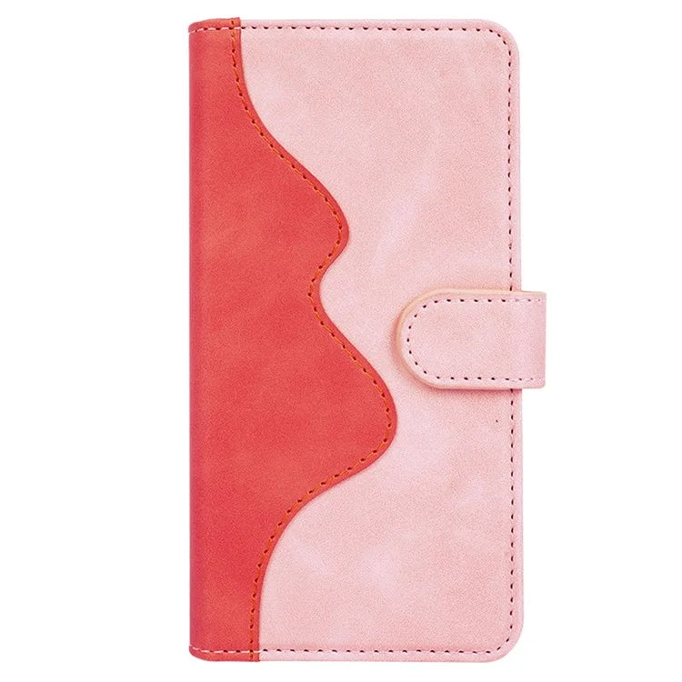 For Xiaomi Redmi K70E 5G / Poco X6 Pro 5G Case Wallet PU Leather Color Splicing Shockproof Phone Cover