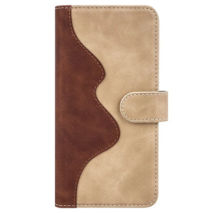 For Xiaomi Redmi K70E 5G / Poco X6 Pro 5G Case Wallet PU Leather Color Splicing Shockproof Phone Cover