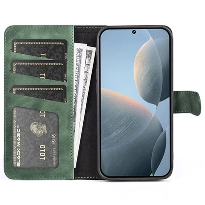For Xiaomi Redmi K70E 5G / Poco X6 Pro 5G Case Wallet PU Leather Color Splicing Shockproof Phone Cover