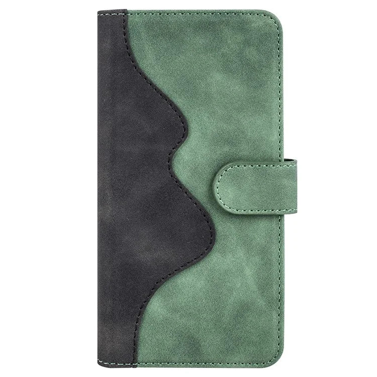 For Xiaomi Redmi K70E 5G / Poco X6 Pro 5G Case Wallet PU Leather Color Splicing Shockproof Phone Cover