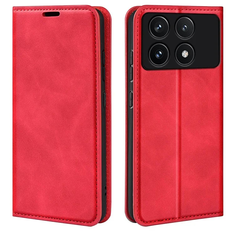 For Xiaomi Redmi K70 5G / K70 Pro 5G Case PU Leather Folio Stand Protective Phone Cover