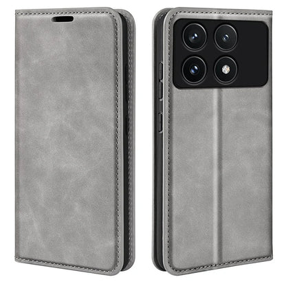 For Xiaomi Redmi K70 5G / K70 Pro 5G Case PU Leather Folio Stand Protective Phone Cover