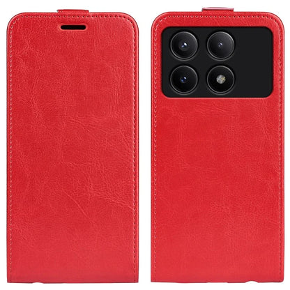 For Xiaomi Redmi K70E 5G / Poco X6 Pro 5G Case Vertical Flip Card Slot Protection Shell