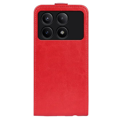 For Xiaomi Redmi K70E 5G / Poco X6 Pro 5G Case Vertical Flip Card Slot Protection Shell