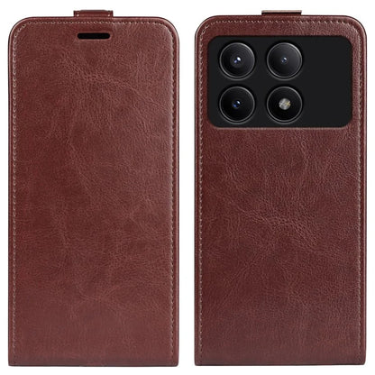 For Xiaomi Redmi K70E 5G / Poco X6 Pro 5G Case Vertical Flip Card Slot Protection Shell