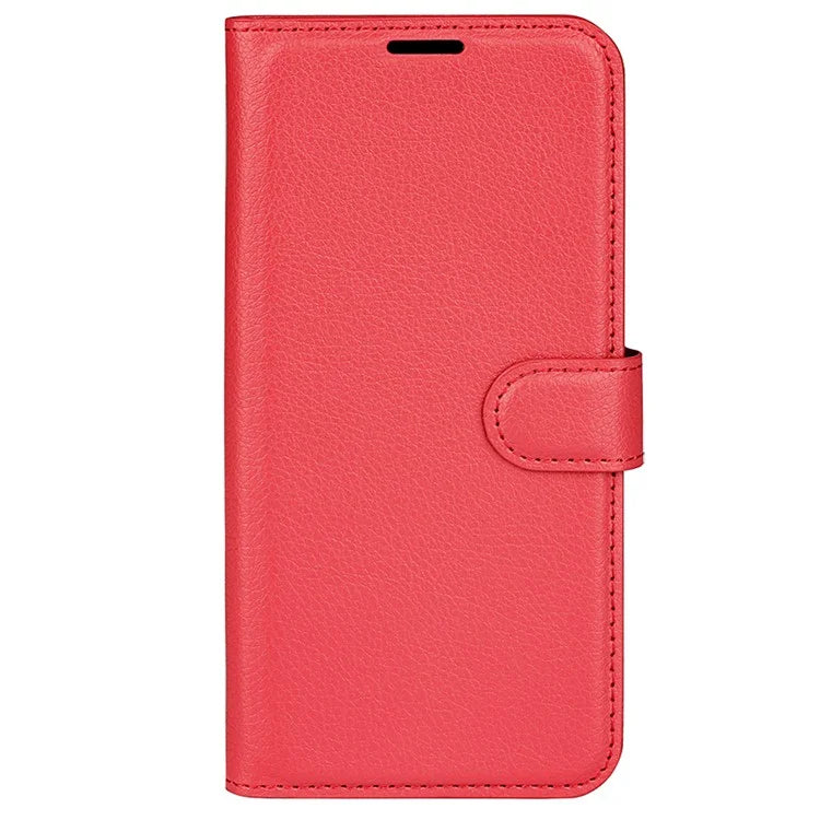 For Xiaomi Redmi K70E 5G / Poco X6 Pro 5G Case PU Leather Litchi Texture Folio Phone Cover
