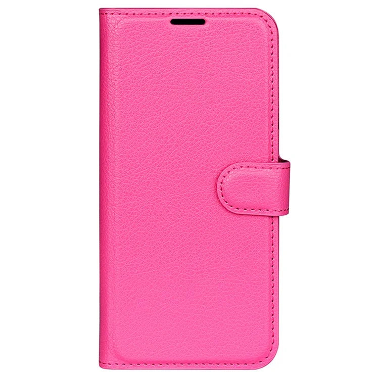 For Xiaomi Redmi K70E 5G / Poco X6 Pro 5G Case PU Leather Litchi Texture Folio Phone Cover
