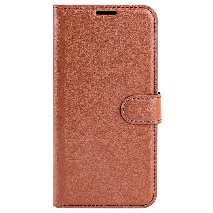 For Xiaomi Redmi K70E 5G / Poco X6 Pro 5G Case PU Leather Litchi Texture Folio Phone Cover