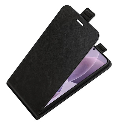 For Xiaomi Redmi K70 5G / K70 Pro 5G Leather Cover Vertical Flip Crazy Horse Texture Phone Case