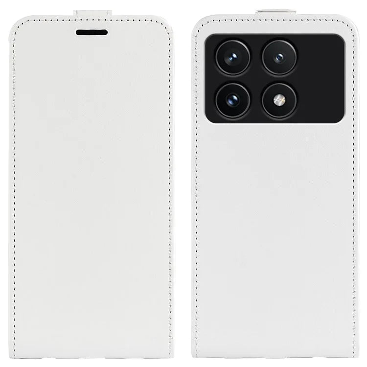 For Xiaomi Redmi K70 5G / K70 Pro 5G Leather Cover Vertical Flip Crazy Horse Texture Phone Case
