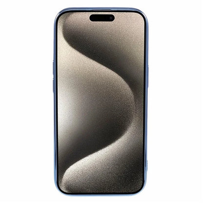 For iPhone 15 Plus TPU Case 6D Electroplating Love Heart Phone Cover