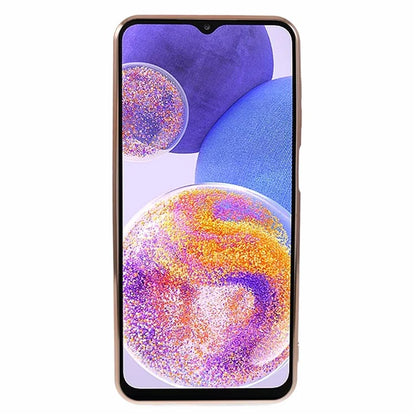 For Samsung Galaxy A23 4G / A23 5G (Global Version) Case 6D Electroplating Love Heart TPU Phone Cover