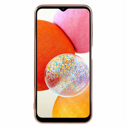 For Samsung Galaxy A13 5G Protective Case 6D Electroplating Love Heart TPU Phone Cover