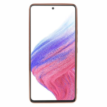 For Samsung Galaxy A53 5G TPU Phone Case Love Heart 6D Electroplating Phone Cover
