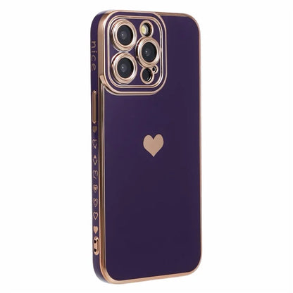 For iPhone 15 Pro Electroplating Case Anti-Drop TPU Slim Phone Cover