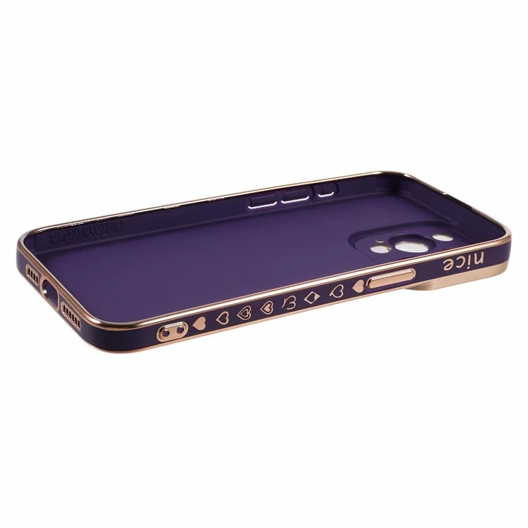 For iPhone 15 Pro Electroplating Case Anti-Drop TPU Slim Phone Cover