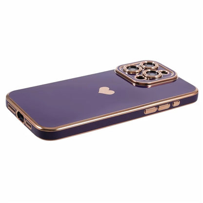 For iPhone 15 Pro Electroplating Case Anti-Drop TPU Slim Phone Cover