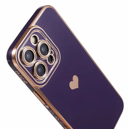 For iPhone 15 Pro Electroplating Case Anti-Drop TPU Slim Phone Cover