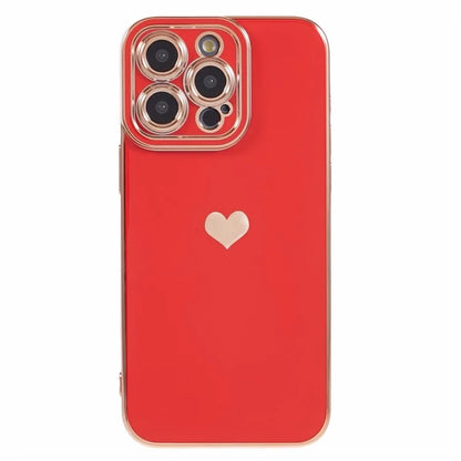 For iPhone 15 Pro Electroplating Case Anti-Drop TPU Slim Phone Cover