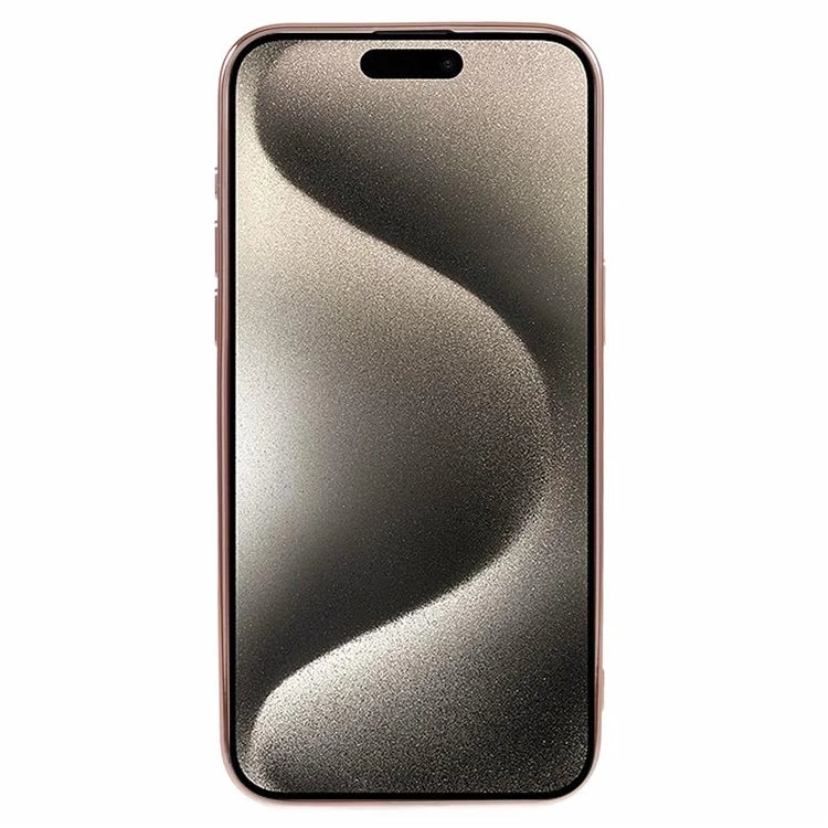 For iPhone 15 Pro Electroplating Case Anti-Drop TPU Slim Phone Cover