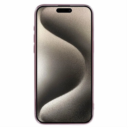 For iPhone 15 Pro Electroplating Case Anti-Drop TPU Slim Phone Cover